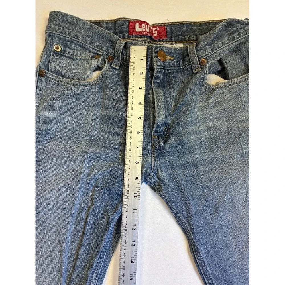 Levi's 511 Slim Straight Men's Jeans W30 L30 Light Blue Wash